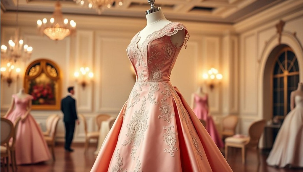 Vintage Abendkleid