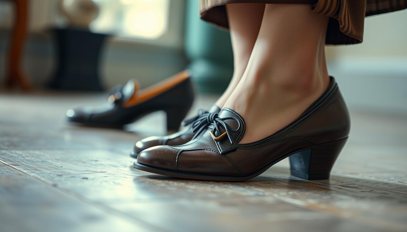 Schuhe 40er Jahre Damen