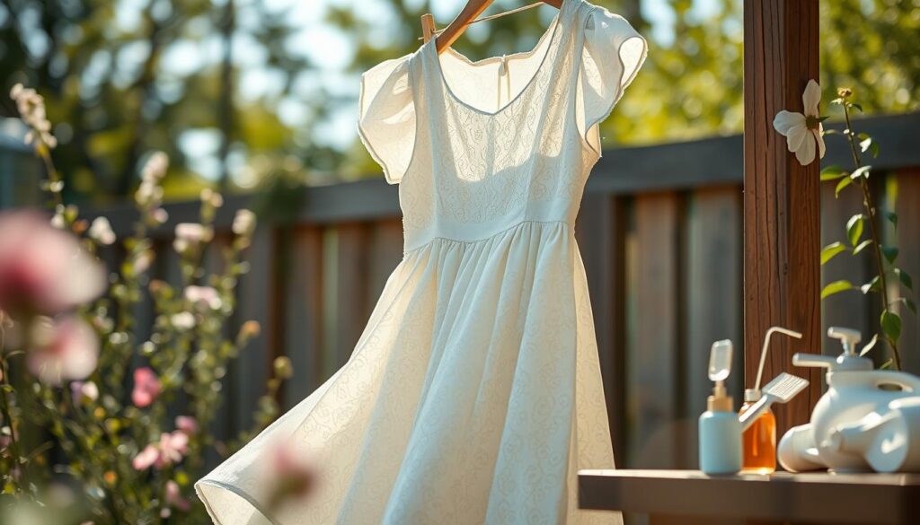 Vintage Kleid Reinigung Tipps