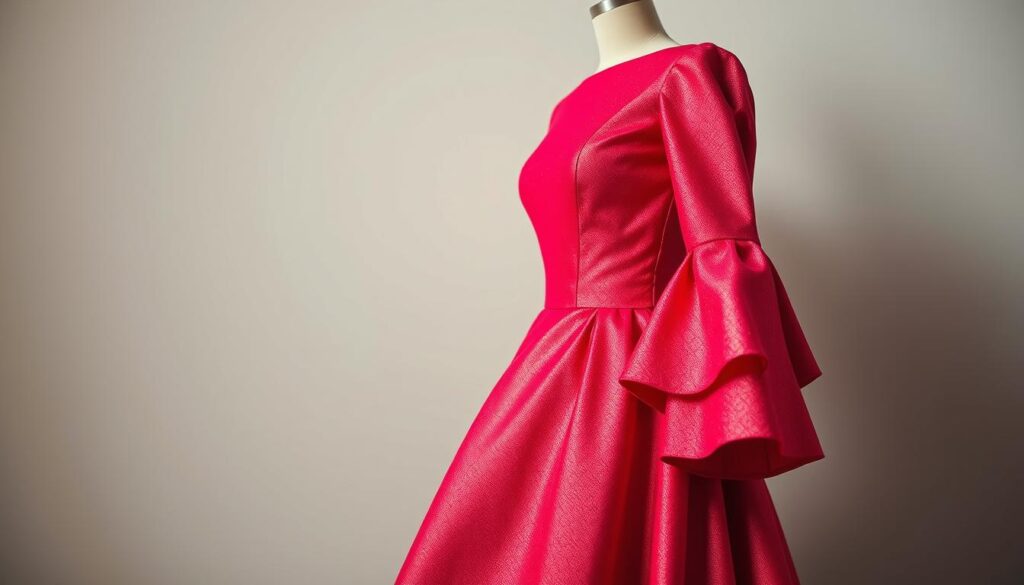 Glockenärmel Kleid Trends 2025