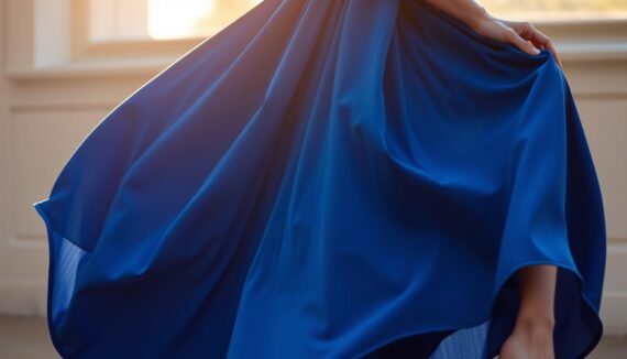 Swing Cocktailkleid Blau