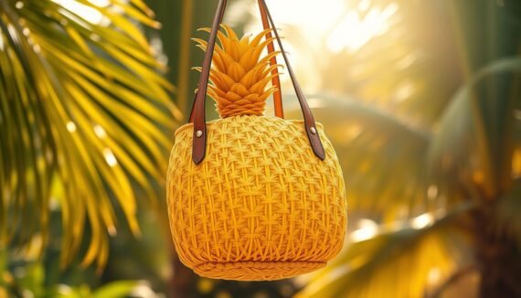 Ananas Tasche