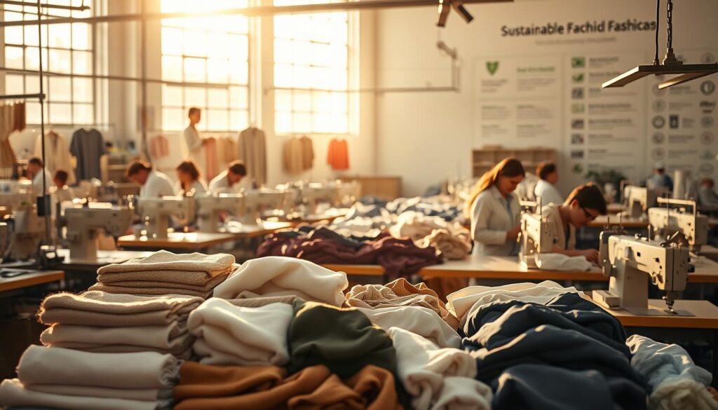 Nachhaltige Modeproduktion