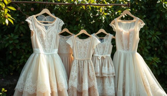 Kleid Herzen Vintage