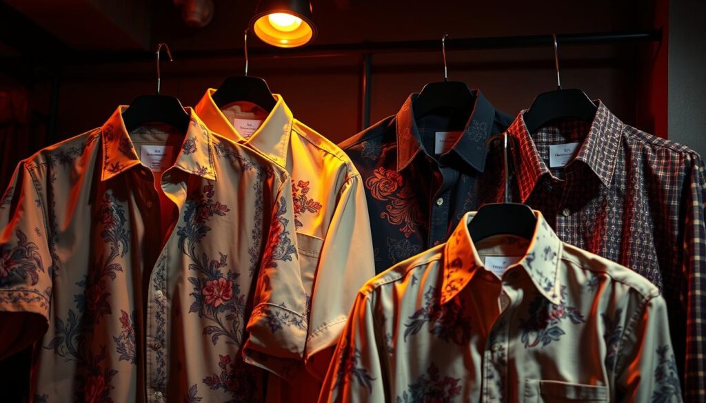 Vintage Rockabilly Hemden für verschiedene Anlässe