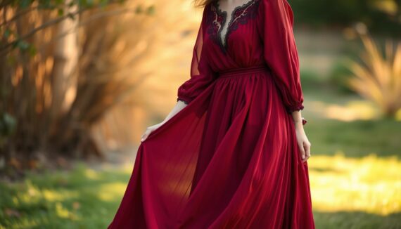 Vintage Maxikleid