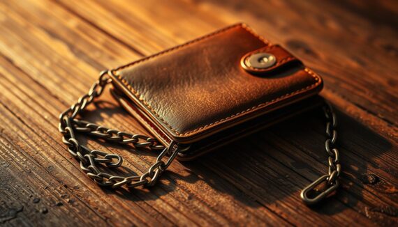 Portemonnaie Kette Rockabilly