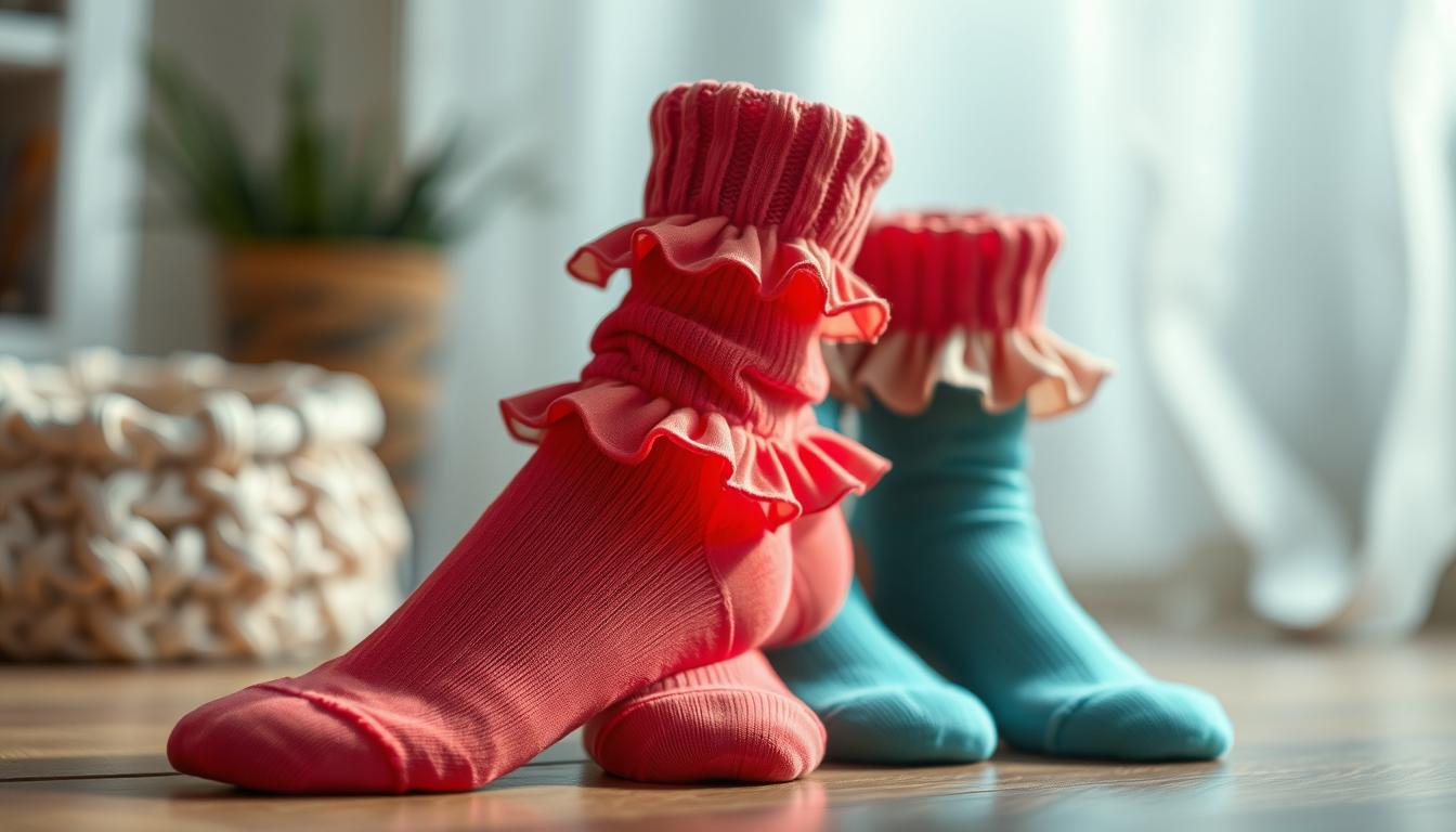 Rüschen Socken