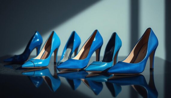 Tamaris Blaue Pumps