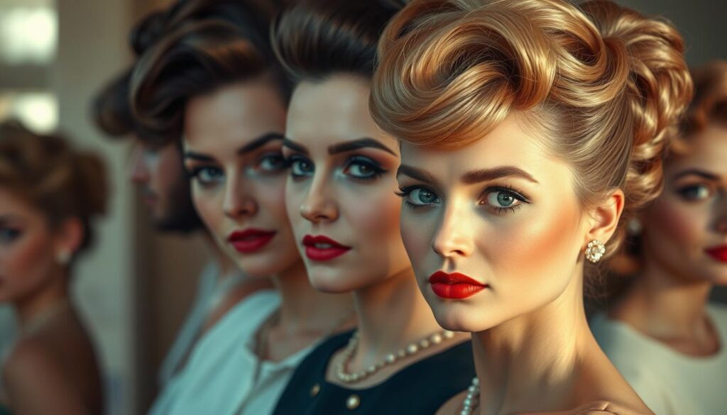 Vintage Frisuren Ikonen 50er 60er Jahre Vintage Frisuren Ikonen 50er 60er Jahre