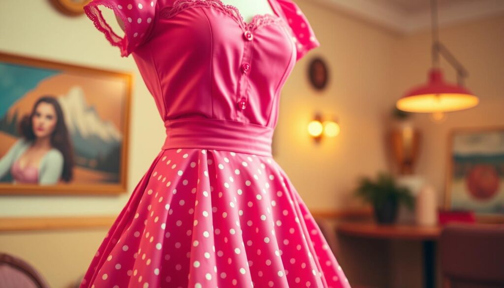 Rockabilly Kleid Rosa Must-Have Rockabilly Kleid Rosa Must-Have