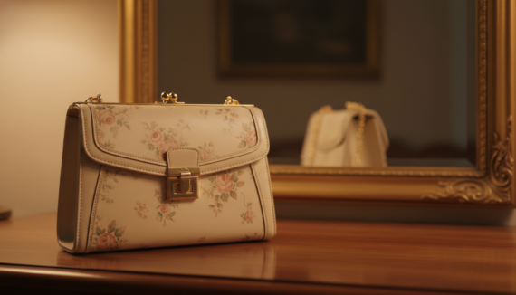 Vintage-Handtasche der 50er