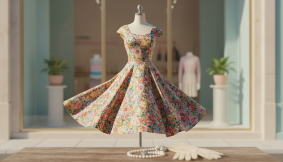 Vintage Swing Dress