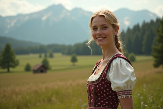vintage dirndl tradition-Titel