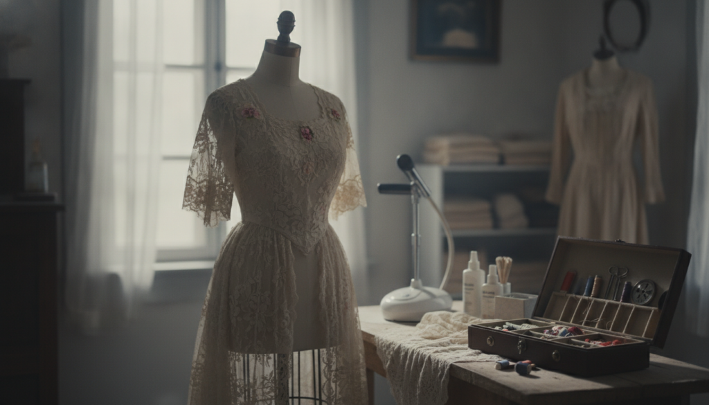Pflege und Erhaltung von Vintage Kleidern Pflege und Erhaltung von Vintage Kleidern