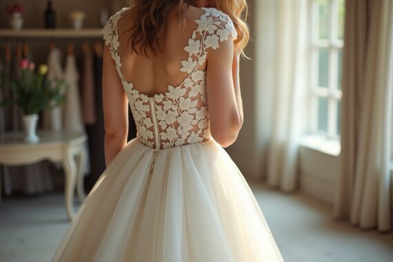 brautkleid aus spitze-Titel